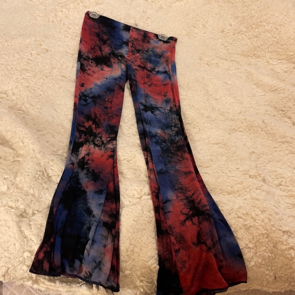 Tie-Dye  Flare Pants